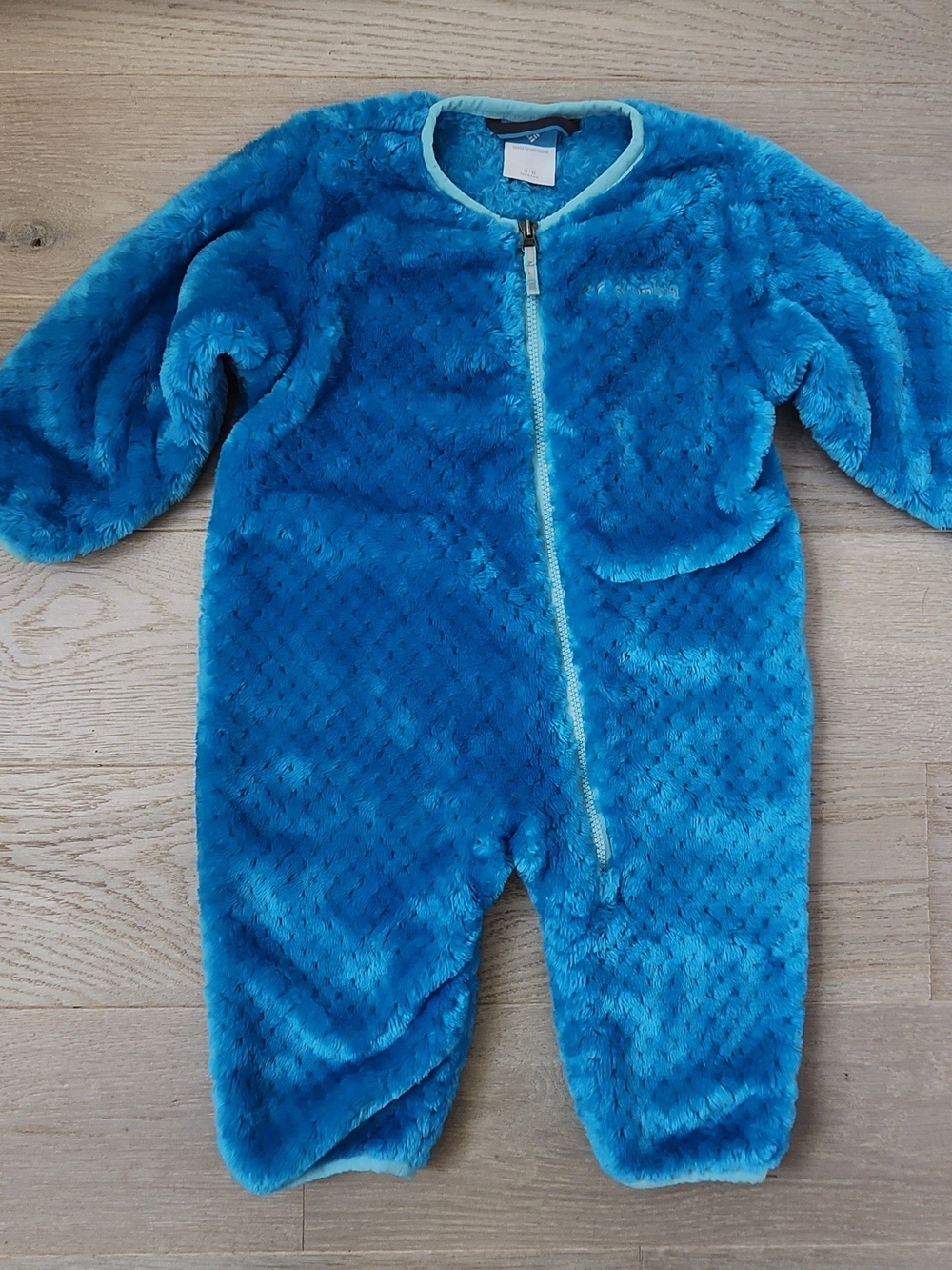 Columbia Baby Shark Trek Bunting Liner 3-6 Months Blue
